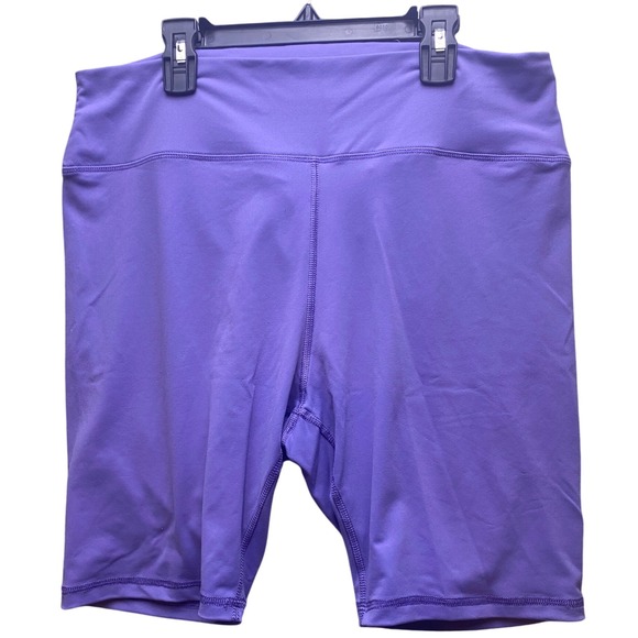 Crivit Shorts Womens Extra Large Purple Workout Yoga Running Athletic Athleisure - Picture 1 of 7